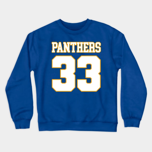 Tim Riggins Jersey (Front & Back Print) Friday Night Lights Fan Art Crewneck Sweatshirt by darklordpug